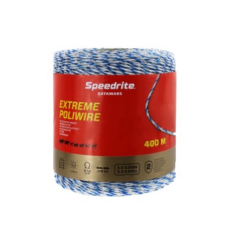 Filo EXTREME 3X0,2SS 3X0,25CU bianco nero - 200 metri