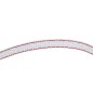 Nastro PREMIUM 12 mm 4X0,2SS bianco rosso - 200 metri