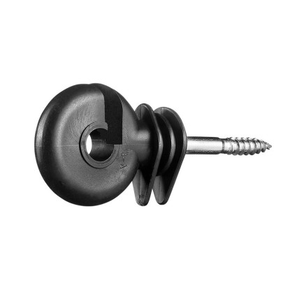 Isolatori Ad Anelli Per Recinzioni - Kit Da 100 Pezzi Con Avvitatore, Zincato - Foto 4