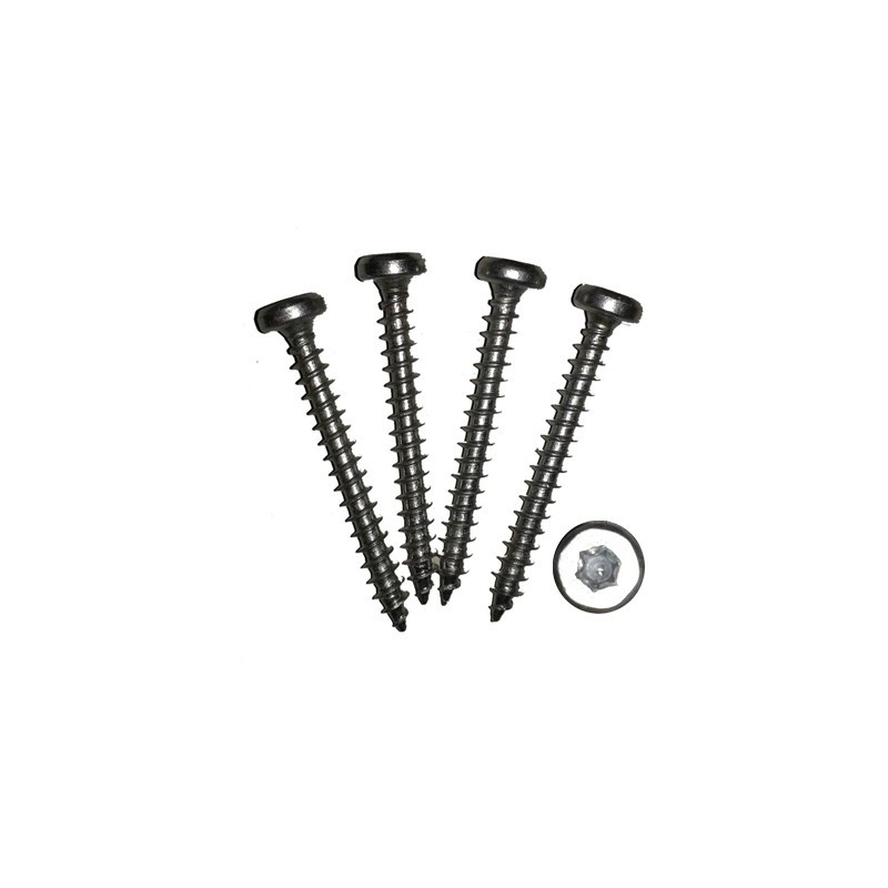 Vite Con Filettatura Metrica Testa Bombata In Acciaio Zincato M8x120 Mm 15 Pezzi 82582823 - Foto 5