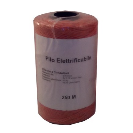 Filo CLASSIC arancio - 3 inox